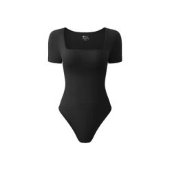 Women Sleeveless Yoga Bodysuit Square Neck Summer One Piece Swimsuits Sexy Lingerie Sports Fitness Women Rompers Bodysuits