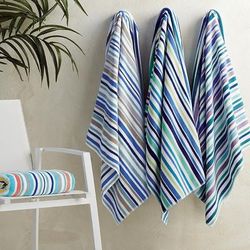 Laguna Stripe Beach Towel - Bali - Frontgate Resort Collection™