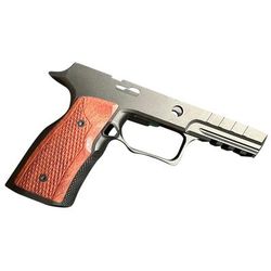 Sharps Bros. Sharps 320 Improved Grip Module Black Anodize W/brazilian Cherry Grips Black W/ Cherry - SBGM09