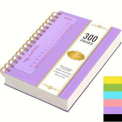 "TEMU A5 Notebook, 300 , 100gsm , -, Pvc , Personalized, For Writing, School, 5.7"x 8.4""