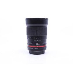Used Rokinon 35mm f/1.4 AS UMC - Canon EF Fit