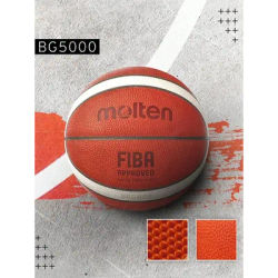 Molten BG5000 Basketball Size 7/6 Official Certification Competition Basketball Standard Ball Men's Women's Training Ball Team
