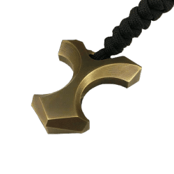 Outdoor EDC tools, Copper Antique Key Chain Pendant, Self-Defense, Broken Window Tools