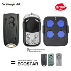 HORMANN ECOSTAR RSC2-433 RSE2-433 Remote Control 433MHz Ecostar RES2 RES2 RSZ Garage Door Opener