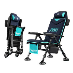 Fishing Chair 낚시의자 Foldable 낚시좌대 Thickened стул рыболовный 낚시의자 접이식Reclining стул для рыбалки 민물낚시의자 Outdoor Camping Beach Chair