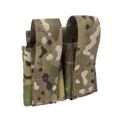 TRYBE Tactical Covered Double Rifle Magazine Pouch Multi Cam 22HRC2MC