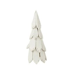 Albero di Natale in legno bianco 24*24*60 cm