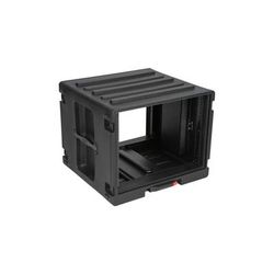 SKB Cases 8U Space Rack Stacks W/Roto Racks Wheels And Handle 1SKB-R8UW