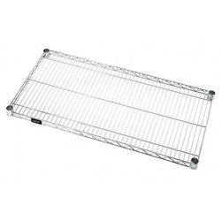 Quantum Food Service 1436C Chrome Wire Shelf - 36"W x 14"D, Silver