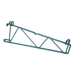 Quantum Food Service SG-CD21P 21" Store Grid Double Shelf Mount Bracket - Green