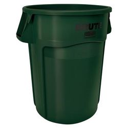 Rubbermaid 1779741 44 gal BRUTE Container - Dark Green, 44 Gallon