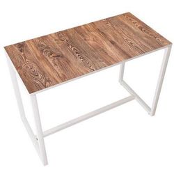 table réunion haute 6 pers. plateau bois- manutan expert