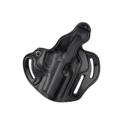 Galco Cop 3 Slot Holster Glock 26 Gen 3-5 Black Left CTS287RB