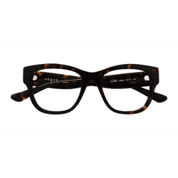 Unisex s horn Dark Tortoise Acetate,Eco Friendly Prescription eyeglasses - Eyebuydirect s Vogue Eyewear VO5605