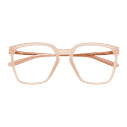 Female s square Coral Eco Friendly,Metal,Plastic Prescription eyeglasses - Eyebuydirect s Oakley Bmng Sq