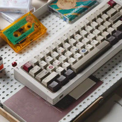 GAME 1989 Retro Keycap Set PBT Custom 80Retros X Tutkeys Keyboard Cap Cherry Profile Gaming Key Cap for Mechanical Keyboard Gift