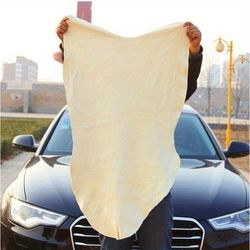 TEMU 1pc Super Absorbent Car Washing Towel, Quick Dry Cloth For Auto, Home, Kitchen, Furniture, Glass Cleaning - 40x70cm