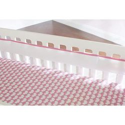 Just Born Fresh Air Crib Liner - Pink