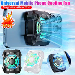 Phone Heatsink Rechargeable 3 Speeds Adjustable Gaming Radiator Wireless Magnetic Silent Game Cooler