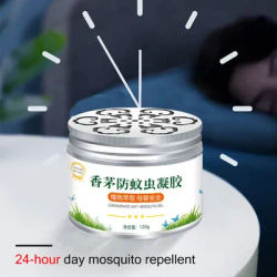 120g Mosquito Repellent Gel Plant Citronella Non-toxic Cream Safe for Infant Children Pregnant Women Mosquitoes Killer Household