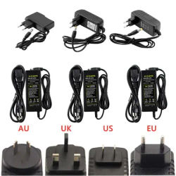 AC DC 5V 12V 24V Power Adapter Supply 1A 2A 3A 5A 6A 8A 10A AC 220V To DC 12V Universal Power Charger Adapter 5 12 24 V Volt