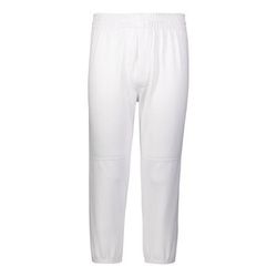 Augusta Sportswear 6849 Athletic Youth Gamer Pull-Up Baseball Pant in White size Large | Polyester