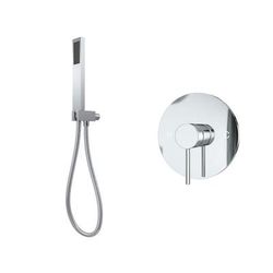 Randolph Morris Tranquil Square Handheld Pet Shower with Round Valve RMAS-VR1F-HSSQ01-EUSQ01-C