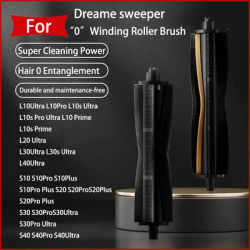 Original Cutting Hair Anti-Tangle Roller Brush Dreame X40 Ultra X40 Por L10s Pro Ultra Heat L30 Ultra L20 Ultra L10s Ultra