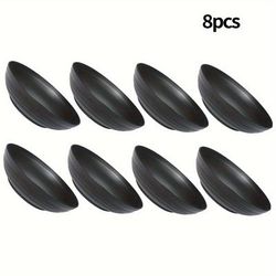 TEMU 4pcs/8pcs Pp Bowl Household Kitchen Restaurant Rice Bowl Oatmeal Bowl Soup Bowl Ramen Bowl Eating Bowl Salad Bowl Multiple Packs