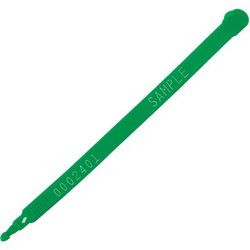 7 1/2" Green Plastic Truck Seals, Case Of 100 (SE1031G)