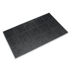 Crown WSTF35BLA Safewalk Heavy-Duty Anti-Fatigue Drainage Mat, General Purpose, 36 x 60, Black CWNWSTF35BLA