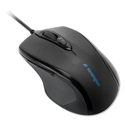 Kensington 72355 Pro Fit Wired Mid-Size Mouse, USB 2.0, Right Hand Use, Black KMW72355