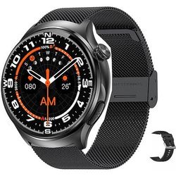 imosi mt600 smartwatch 1.56 amoled pollici smartwatch fitness running watch bluetooth ecgppg monitoraggio della temperatura contapassi compatibile con android ios donne uomini chiamate in vivavoce