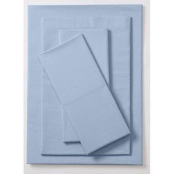 Percale Cotton Sheet Set by Homestyles in Xenon Blue (Size KING)