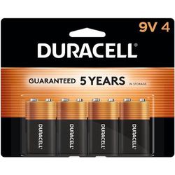 Duracell MN16RT4ZCT CopperTop Battery, For Toy, Radio, Flashlight, Remote Control, Clock, 9V, Alkaline, 48/Carton - Case of 12