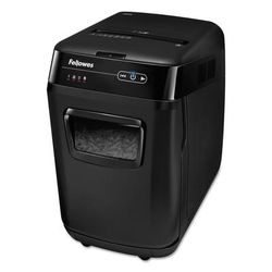 Fellowes 4653501 AutoMax 200C Auto Feed Cross-Cut Shredder, 200 Auto/10 Manual Sheet Capacity FEL4653501
