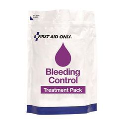 First Aid Only 12-Piece Bleeding Control Treatment Pack, 12 Pieces, Resealable Plastic Bag (FAO91166)