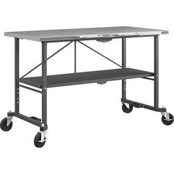 Cosco 66771DKG1E Commercial SmartFold Portable Workbench - Four Leg Base - 4 Legs x 52"x 25.50", 34.70" Height CSC66771DKG1E