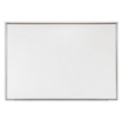Ghent MFG PRM1-34-4 Proma Magnetic Porcelain Projection Whiteboard w/Satin Aluminum Frame, 48.5 x 36.5, White Surface