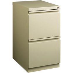 Lorell 49523 Mobile Pedestal File, 15" x 19-7/8" x 27-3/4", Deep Putty LLR49523