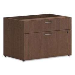 Hon LCL3020BFLE1 Mod Low Personal Credenza, 30w x 20d x 21h, Sepia Walnut HONLCL3020BFLE1
