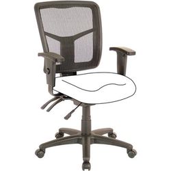 Lorell 86211 Chair Frame, Mid-Back, 25-1/4"x23-1/2"x40-1/2", Black LLR86211