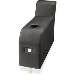 Lorell 86923 Adder Arm for Fuze Modular with USB Ports, 10" x 28" x 30", Black
