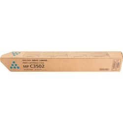 Ricoh 841738 Toner Cartridge, f/ MPC3002, 18,000 Page Yield, Cyan RIC841738