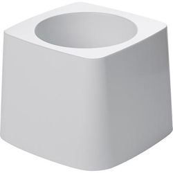 Rubbermaid Commercial Toilet Bowl Brush Holder, 5" Diameter, 24/CT, White (RCP631100CT)