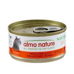 24x70g Chicken & Pumpkin HFC Natural Almo Nature Wet Cat Food
