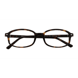 Unisex s oval Tortoise Acetate Prescription eyeglasses - Eyebuydirect s Ray-Ban RB5432 Sam