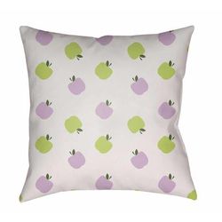 Saran 20" Square Traditional Light Gray/Ivory/Ash/Beige Outdoor Throw Pillow - Boutique Rugs