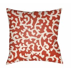 Lookan 20" Square Modern Pillow plush Off White/Poppy Red/Medium Brown/Cloud Gray/Rose Gold/Pearl/Garnet/Dark Coral/Clay/Dark Brown/Camel Outdoor Throw Pillow - Boutique Rugs