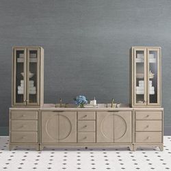 Sombra Modular Bath Collection - 24" Base Cabinet with Drawers - Frontgate